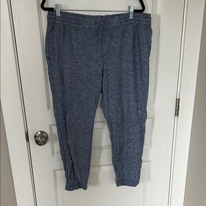 Old Navy Blue Heathered Joggers